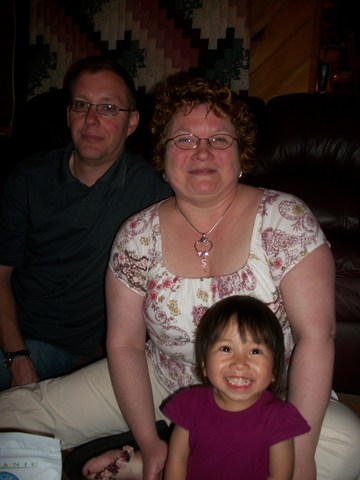 Getting to know our friends' adopted child from China