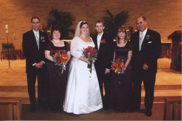 Sandy & Denny were in Molly & Dave's wedding